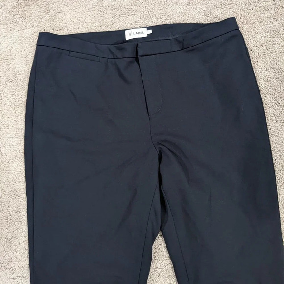 The reset r label skinny stretch pants black trouser dress pants medium - Picture 2 of 11